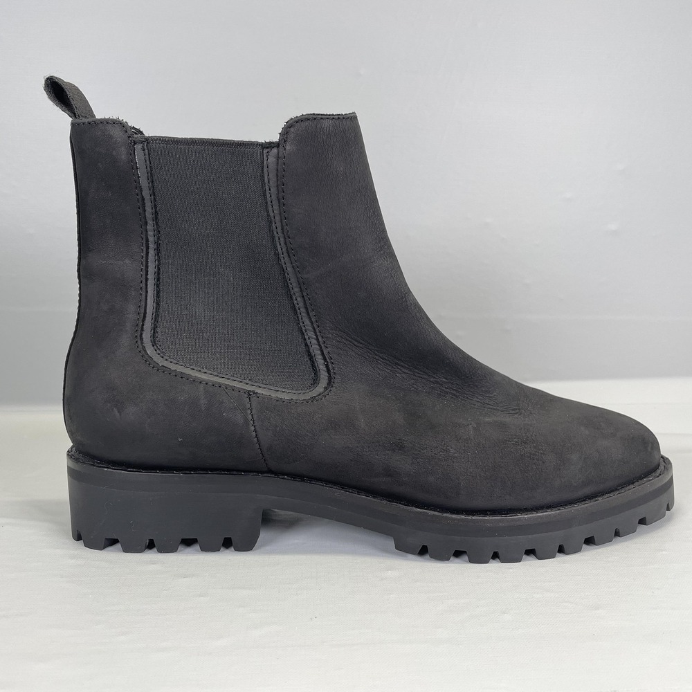 Thursday Boot Co Everyday Chelsea Boots Womens Size 10.5 Black Leather Shoes